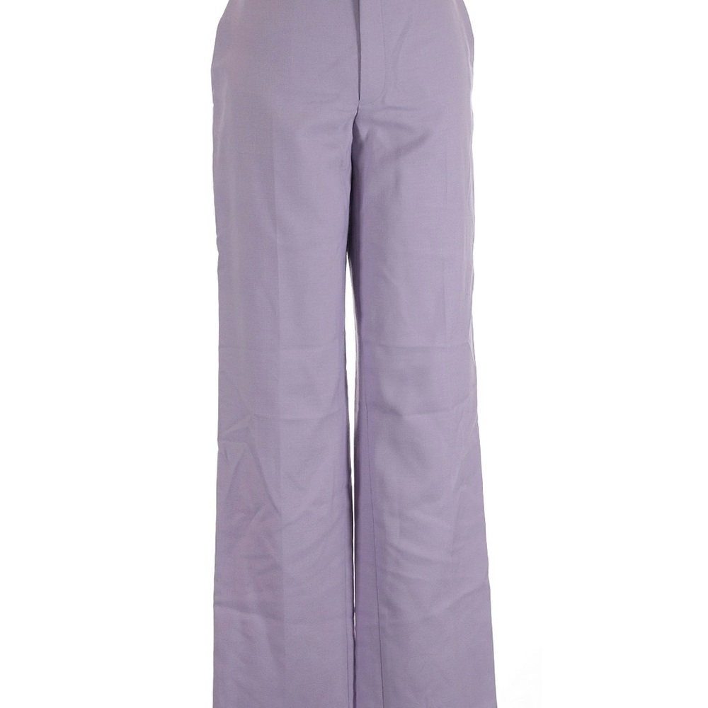 Club Monaco Lavender Wide-Leg Trousers